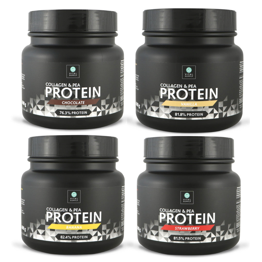 Collagen and Pea Isolate Protein