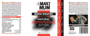 B Maximum Natural Testosterone Booster - 90 Capsules