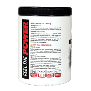 Muscle Evolution Creatine Monohydrate - Feel the Power