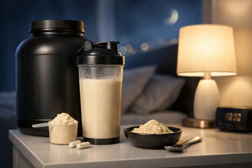 Qué proteína tomar por la noche