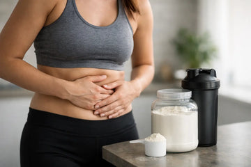 ¿La proteína causa hinchazón abdominal al tomarla?