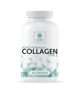 Collagen Type 2 - Joint Formula with Vitamin C and Curcuma - 60 Capsules