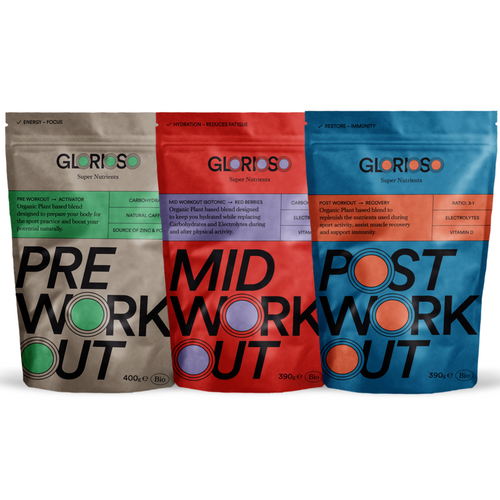 B Maximum Pack Complete Workout - pre-workout, post-workout and mid-workout