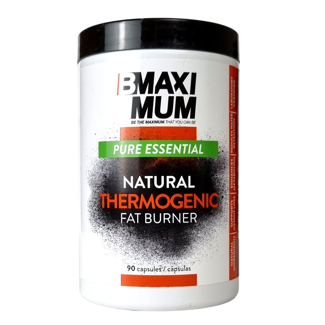 B Maximum - Natural Thermogenic Fat Burner - 90 Capsules