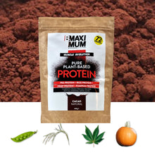 Load image into Gallery viewer, Muscle Evolution Pure Plant-Based Protein - Natural Cocoa Flavour - 600g
