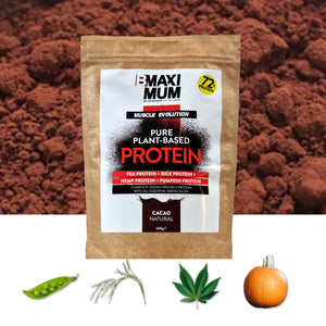 Muscle Evolution Pure Plant-Based Protein - Natural Cocoa Flavour - 600g