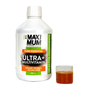 Ultra+ Daily Multivitamin - 125+ Natural Ingredients - 500 ml