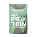 GreenTahr pea protein powder package on a white background
