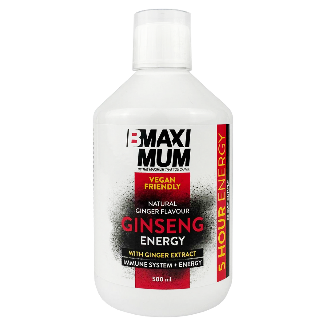 Ginseng Energy Boost : Pré-entraînement et brûleur de graisse - 500 ml