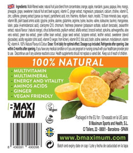 Ultra+ Daily Multivitamin - 125+ Natural Ingredients - 500 ml