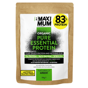 Pure Essential Protein - Organic Plant-Based 83% Protein - 750 g