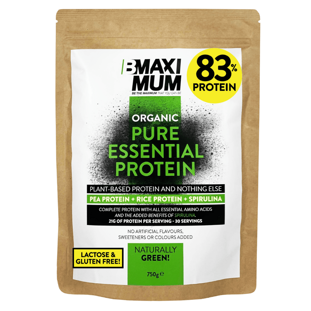 Proteïna essencial pura - Proteïna orgànica d'origen vegetal 83% - 750 g