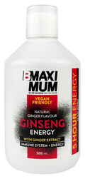 Ginseng Energy Boost: Pre-Workout & Fat Burner - 500ml