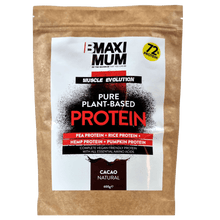 Load image into Gallery viewer, Muscle Evolution Pure Plant-Based Protein - Natural Cocoa Flavour - 600g 
