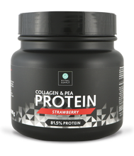 Charger l&#39;image dans la galerie, Collagen and Pea Isolate Protein Strawberry
